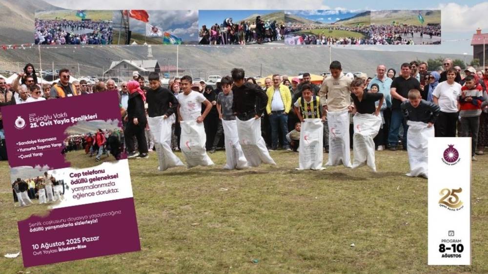 Ovit Yaylası'nda Coşkulu Şenlik Zamanı!