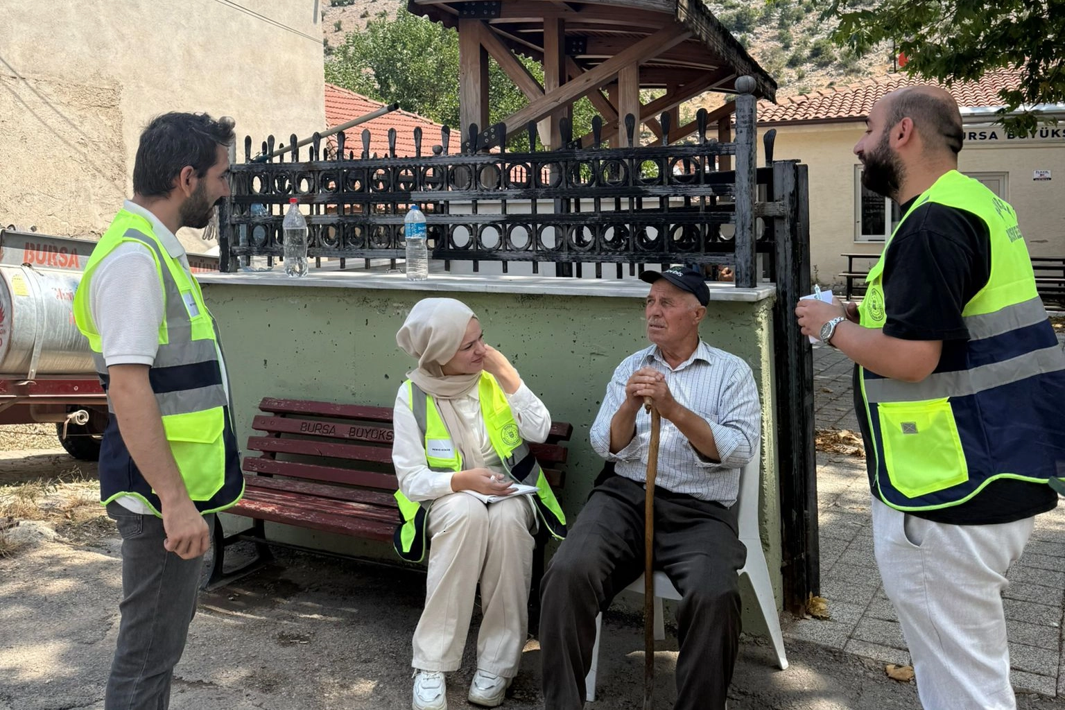 Bursa Yangın Bölgelerinde Hayat Normale Dönüyor