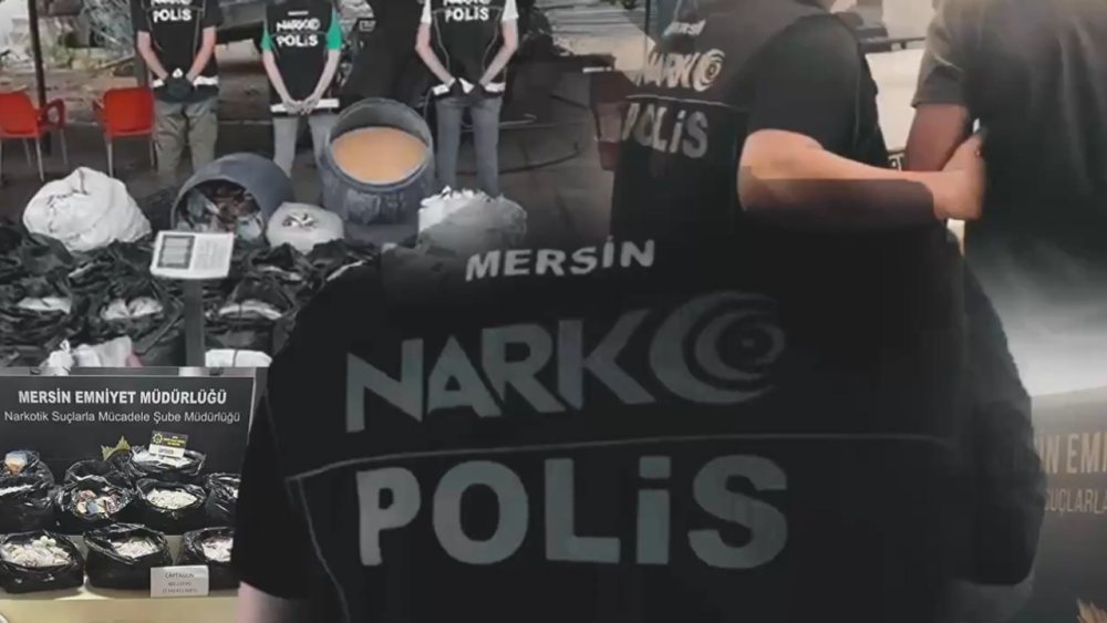 Mersin'de Dev Uyuşturucu Operasyonu: 8 Tutuklama!