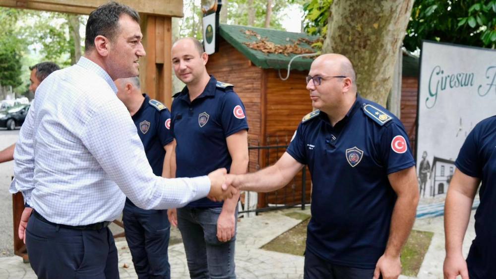 Giresun İtfaiyesinden Yangına Kahramanca Müdahale