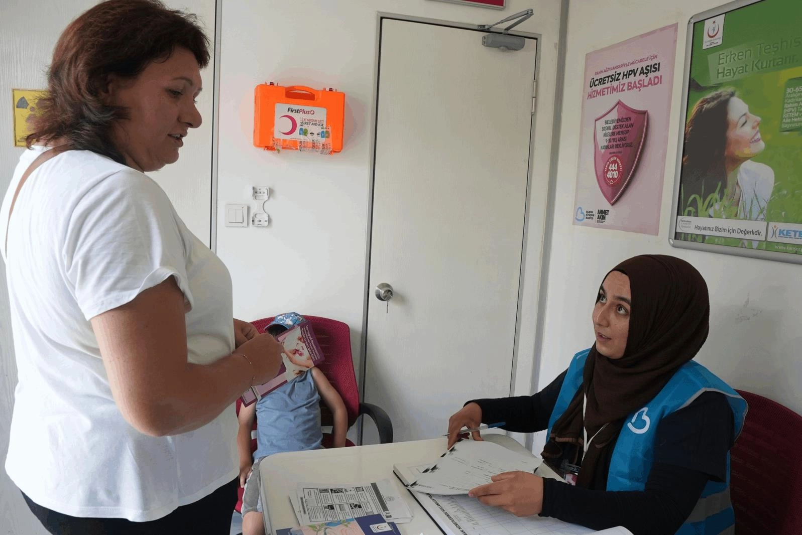 Mobil KETEM Tırı Gönen’de Hizmette