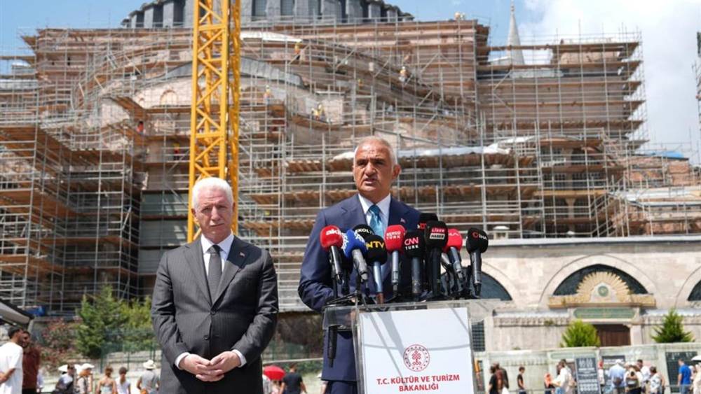 Ayasofya'nın Gelecek Nesillere Taşınma Planı