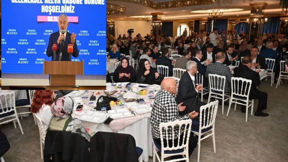 Bursa’daki Ispartalılar aynı sofrada buluştu