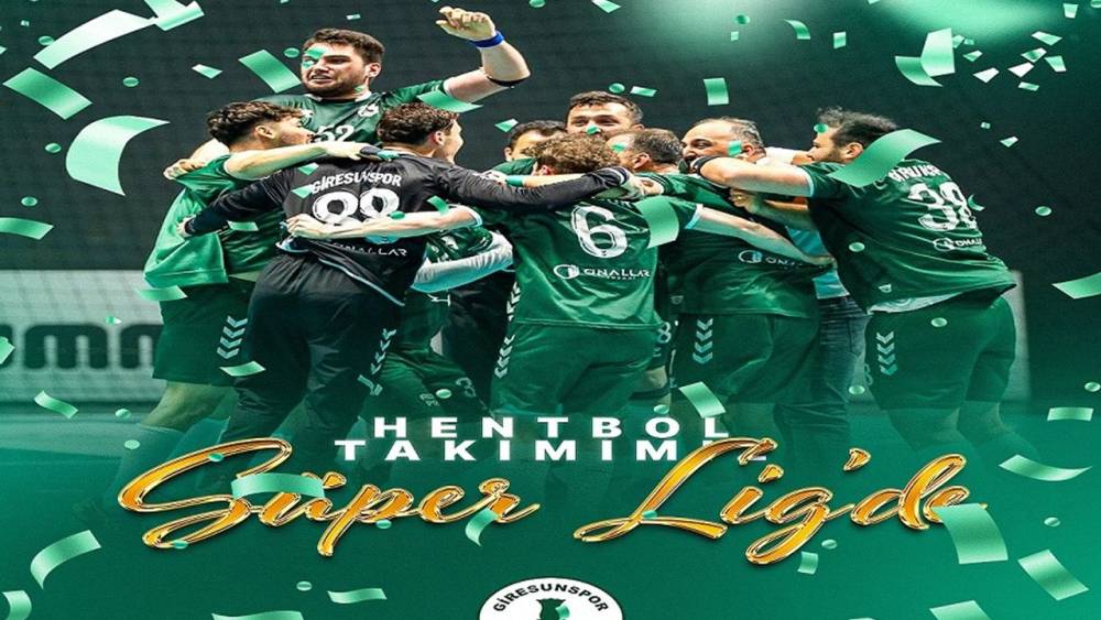 Giresunspor Erkek Hentbol Takımı Süper Lig’e Katılacak