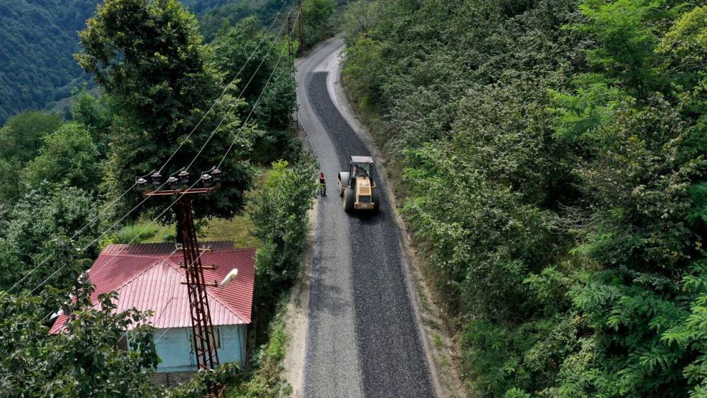 Ordu'da Asfalt Seferberliği Devam Ediyor