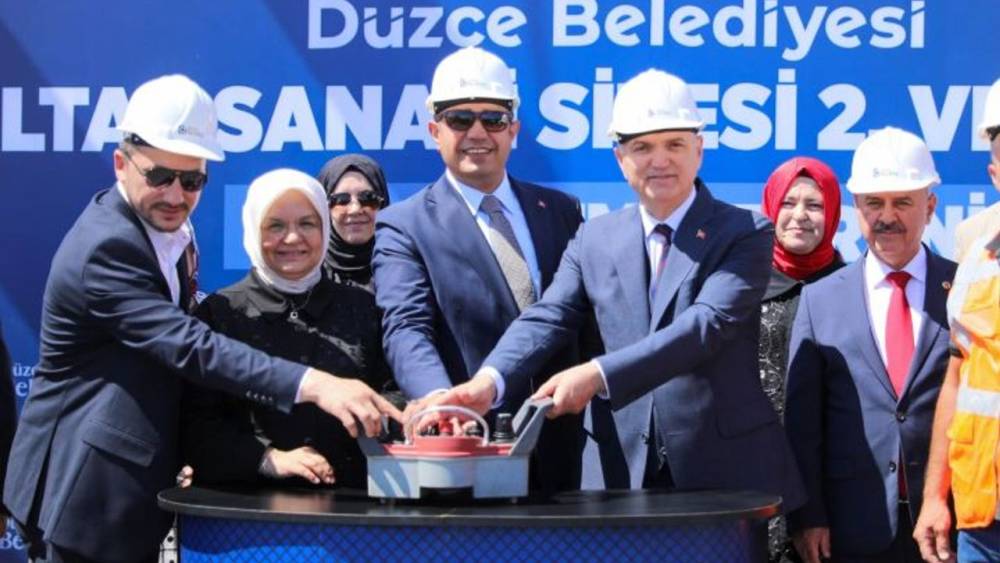 Düzce'de Sanayinin Geleceği Temelleri Atıldı
