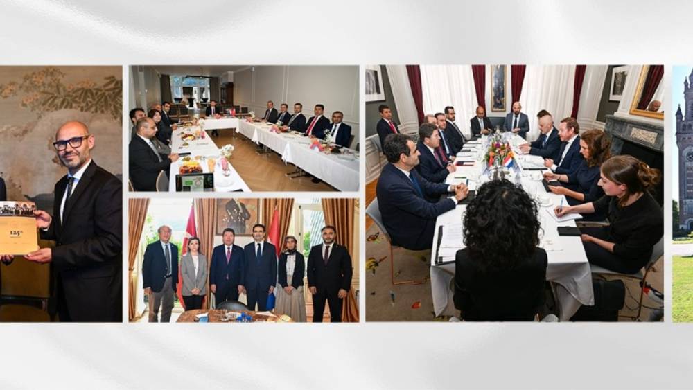 Bakan Tunç'un Hollanda Ziyaretinde Önemli Temaslar