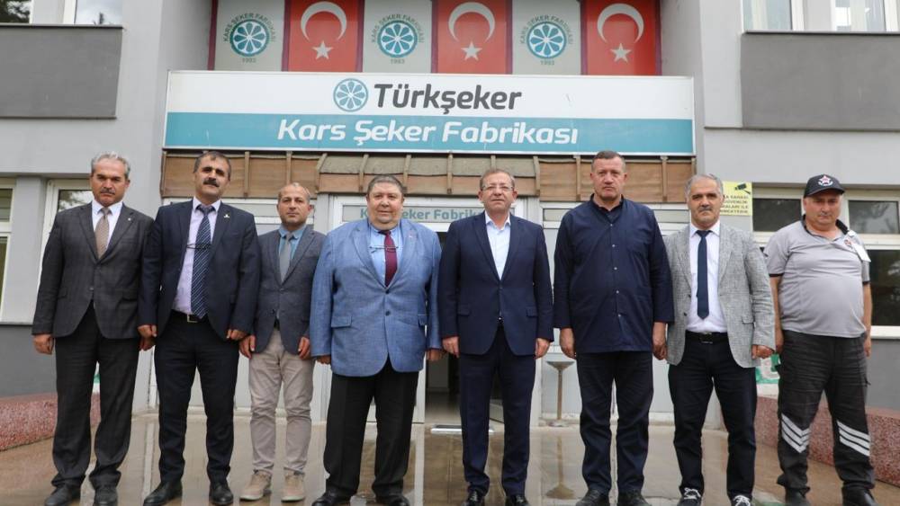 Kars Şeker Fabrikası'na Vali Ziyareti