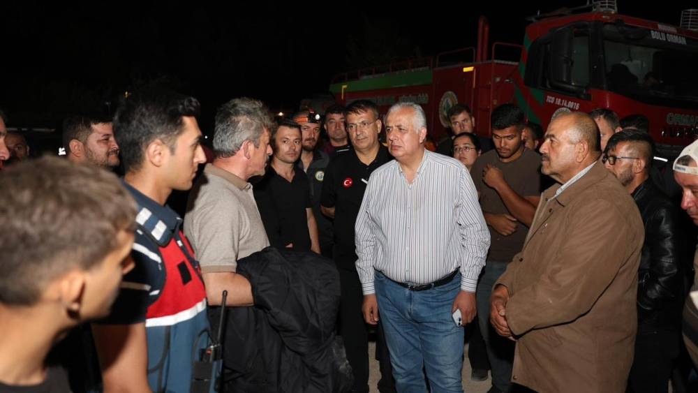 Düzce'de Alevler Kontrol Altında