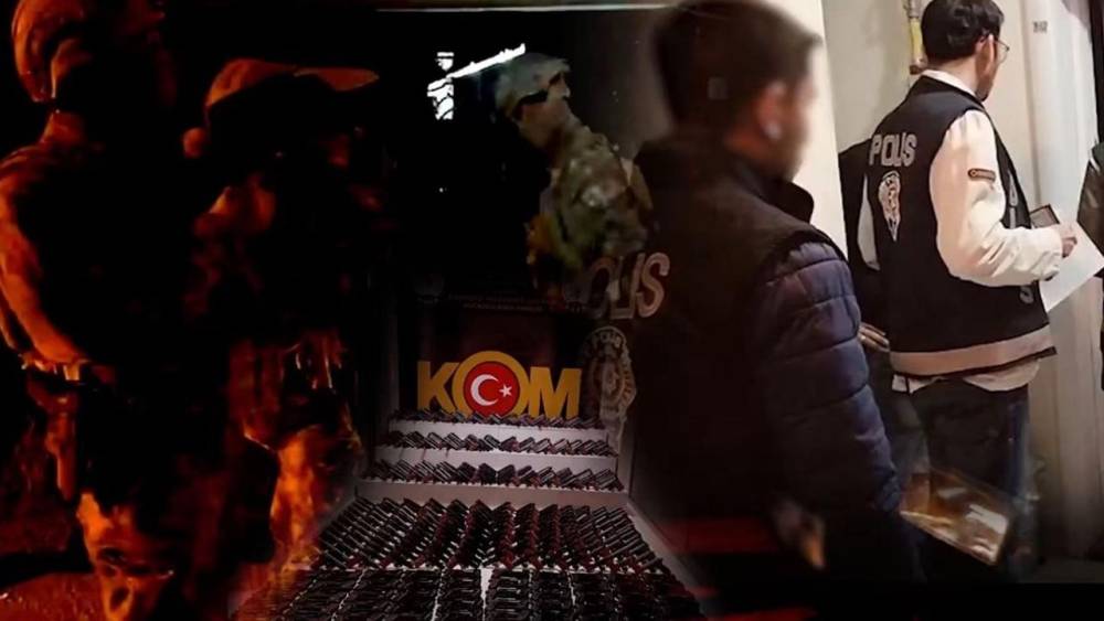 41 ilde silah ve mühimmat kaçakçılarına darbe: 135 gözaltı