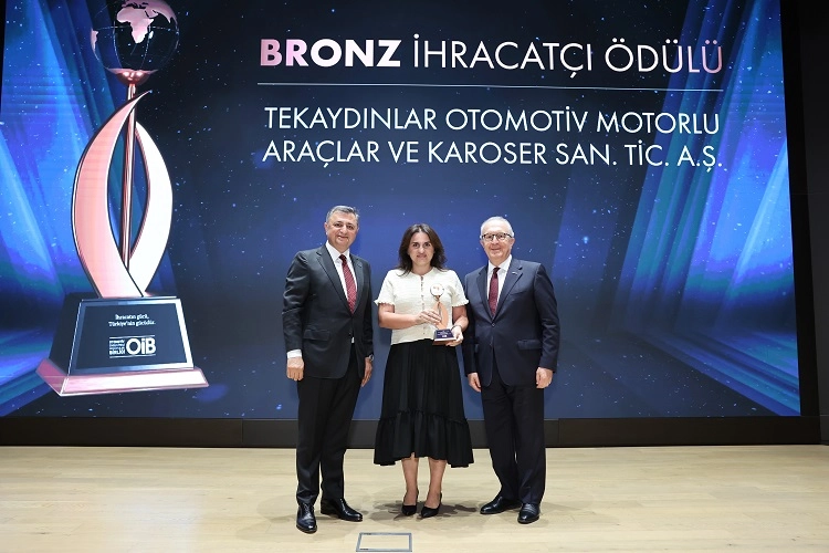 Tekaydınlar Otomotiv İhracatta Yine Ödül Aldı