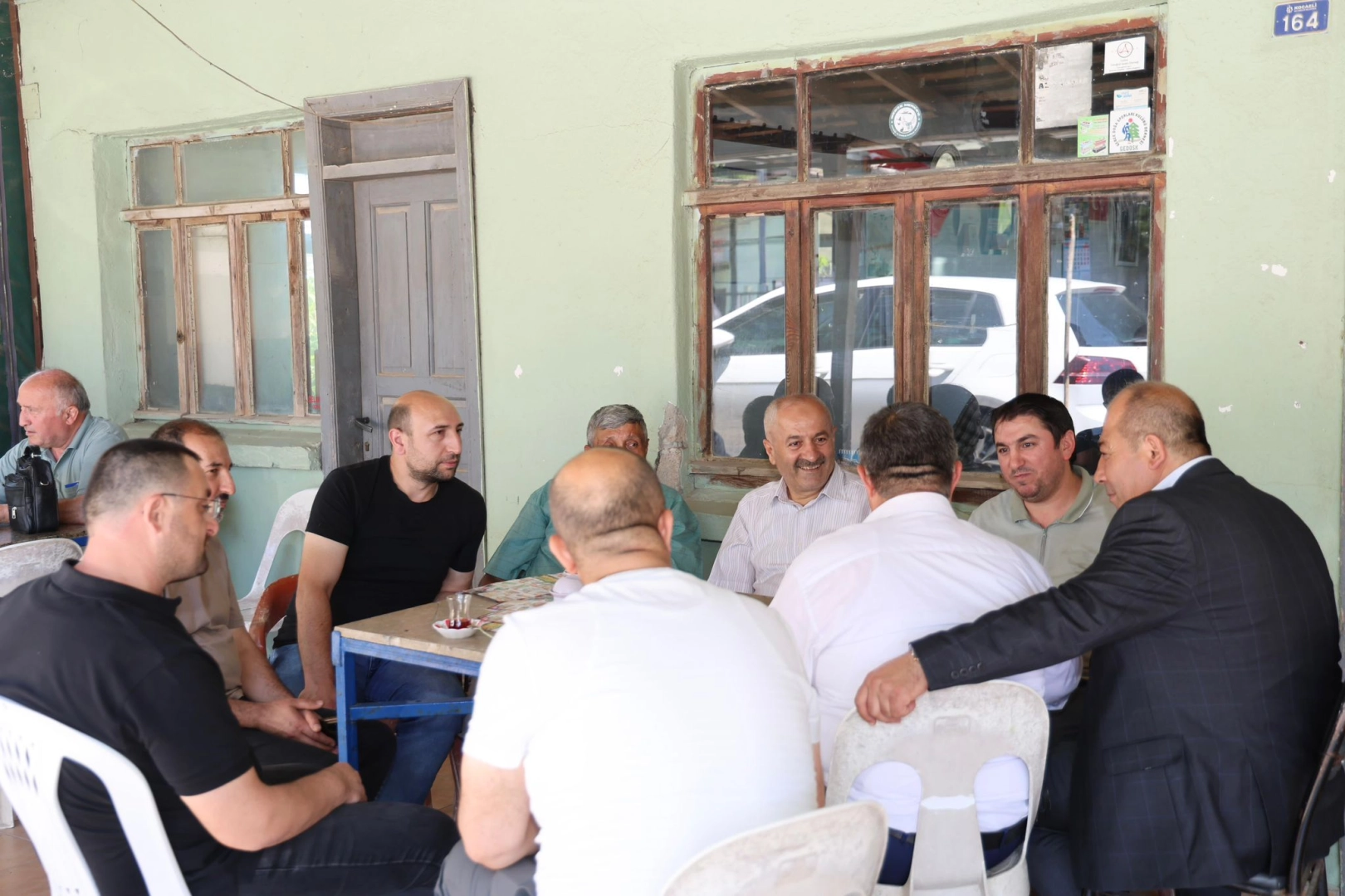 Başkan Büyükgöz'den Mahalle Ziyareti ve Samimi Sohbetler