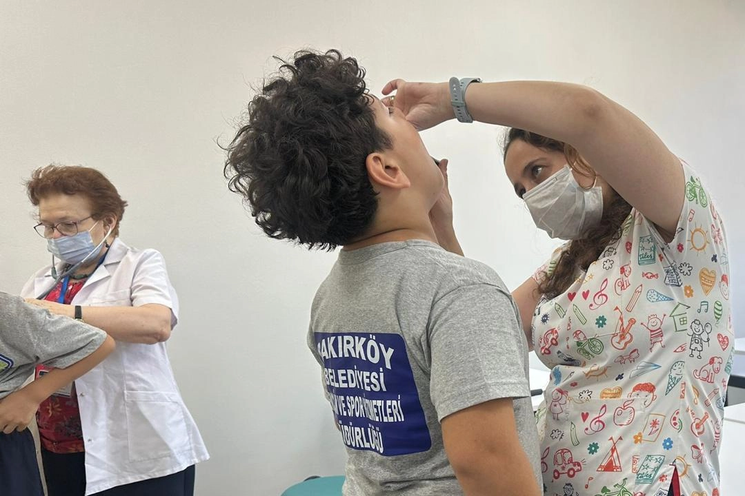 Bakırköy Belediyesi'nden Minik Sporculara Sağlık Taraması