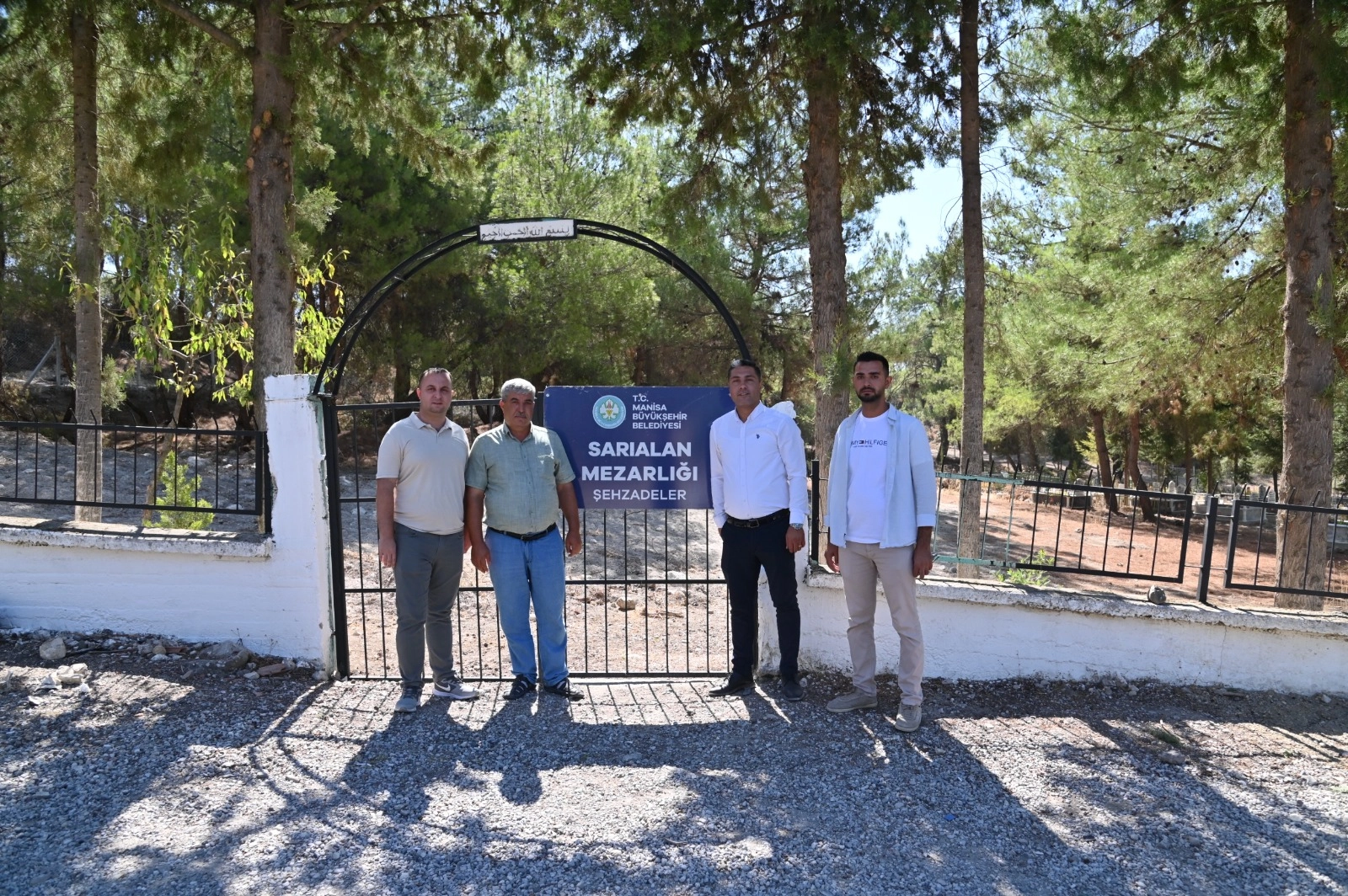 Manisa'da Mezarlıklar Daha Güvenli Hale Getiriliyor