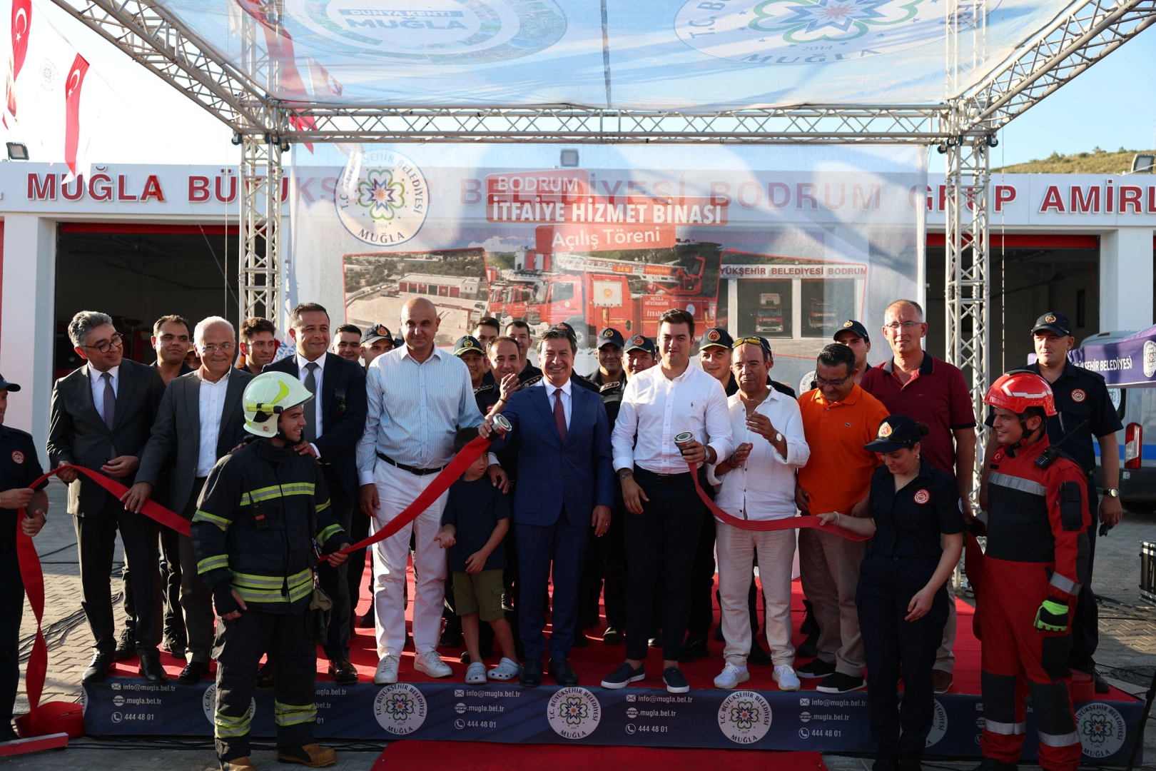 Bodrum'da Yenilikçi İtfaiye Tesisi Açıldı