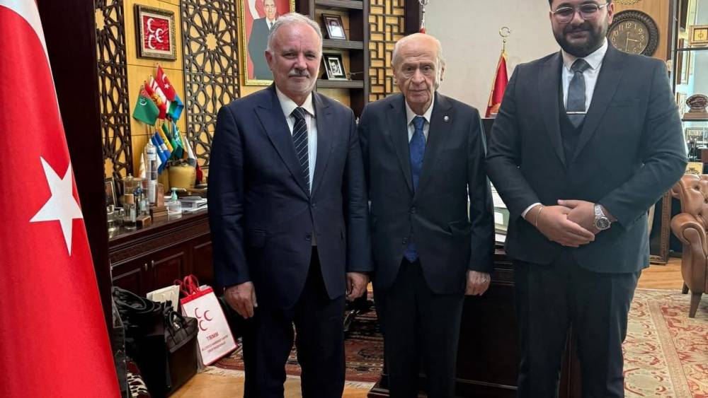 Bilgen'den Bahçeli'ye Ziyaret: Toplumsal Birlik Üzerinde Duruldu