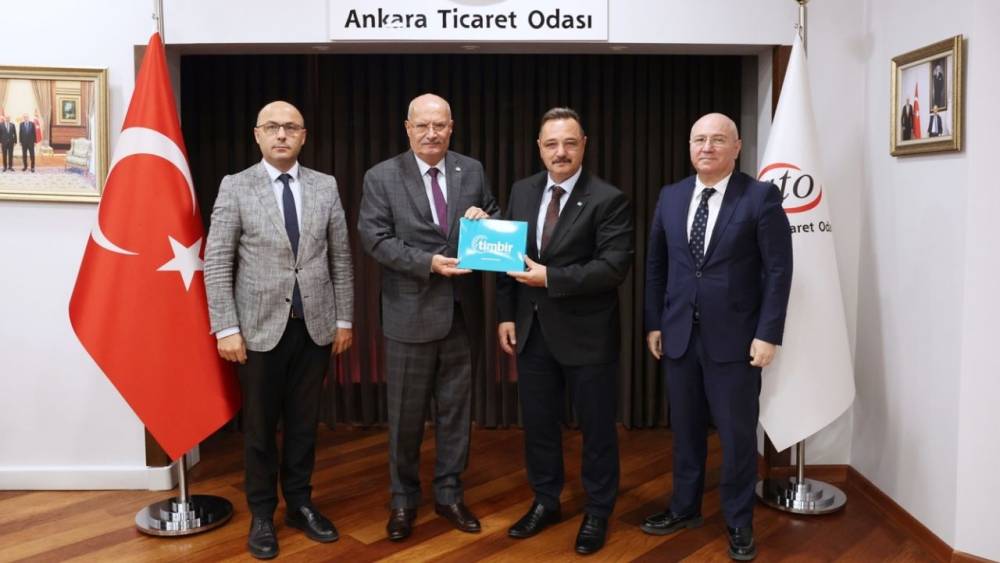 TİMBİR’den ATO Başkanı Gürsel Baran’a ziyaret