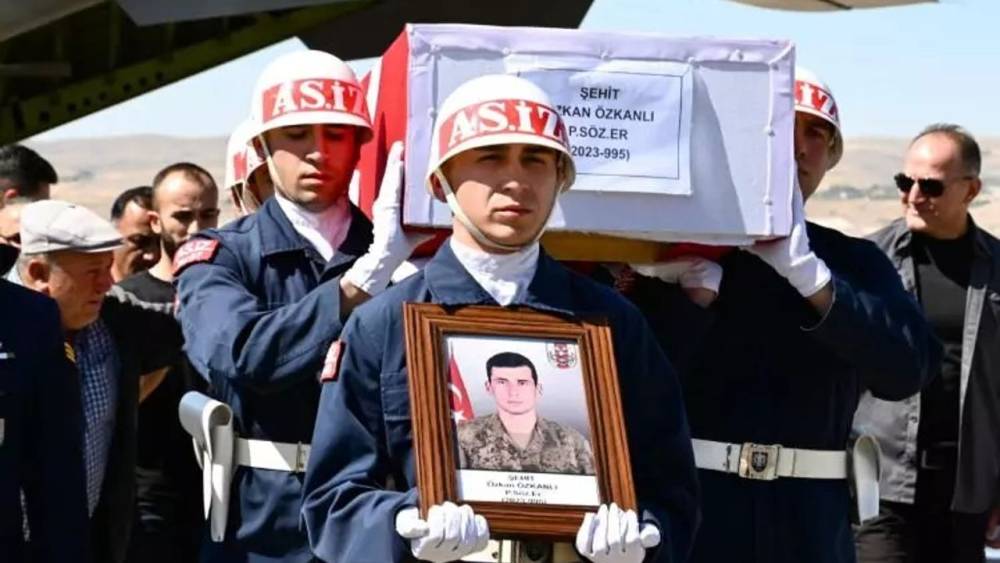 Aksaray'da Şehit Özkanklı'ya Veda