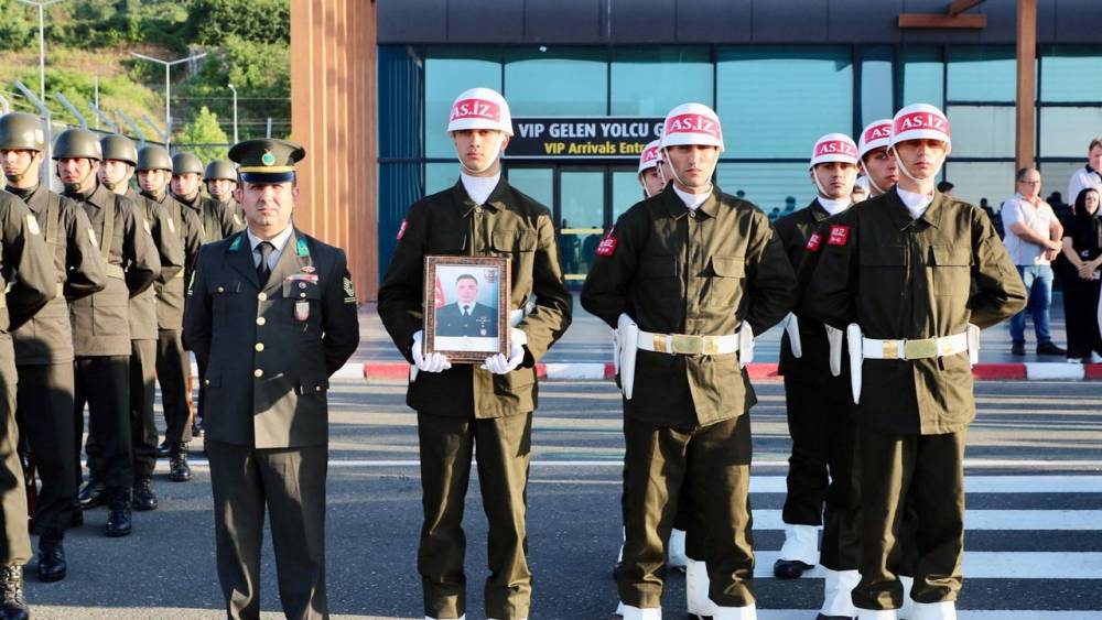  Ordu'da Şehit Uzman Çavuş Kani Obi Toprağa Verildi 
