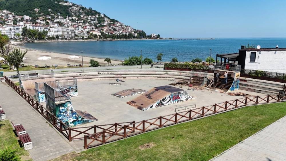 Ordu'da Skate Park Yeniden Doğuyor