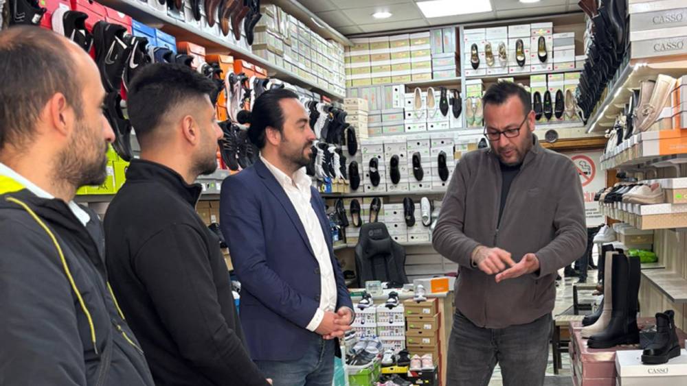 CHP İlçe başkanı Hasan Kostak: “Her daim esnafın yanındayız”