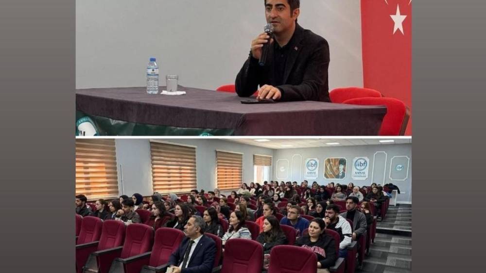 Sarıkamış Kaymakamı Enis Aslantatar, KAÜ’de mesleki deneyimlerini ve kariyer yolculuğunu paylaştı