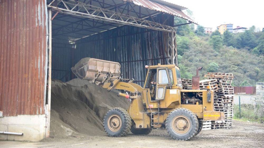 Giresun Belediyesinin Konkasör Tesisi Üretimi Artıyor