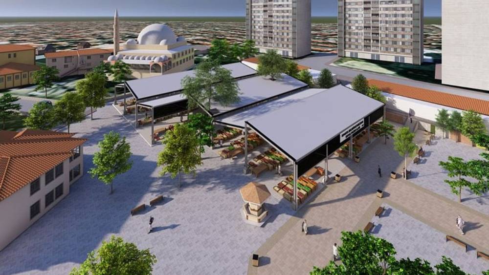 Isparta'da Kapalı Pazar Projesi Gelişiyor
