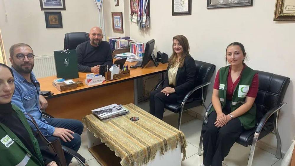 Yeşilay Kars Şubesi'nden Kafkas Üniversitesi’ne anlamlı ziyaret