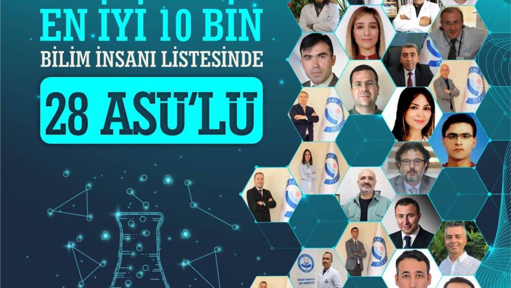 Aksaray Üniversitesi'nden 28 İsim Zirvede