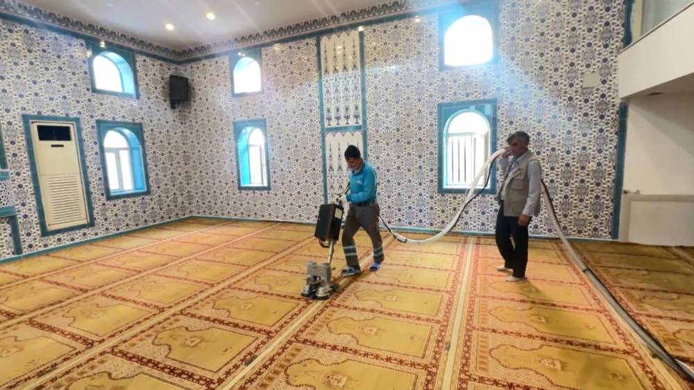 Eyyübiye'de Camiler Temizleniyor