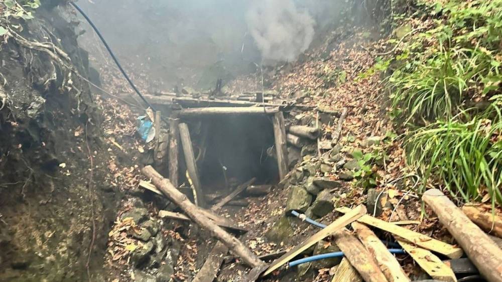 Zonguldak’ta 9 kaçak maden ocağı patlayıcıyla imha edildi