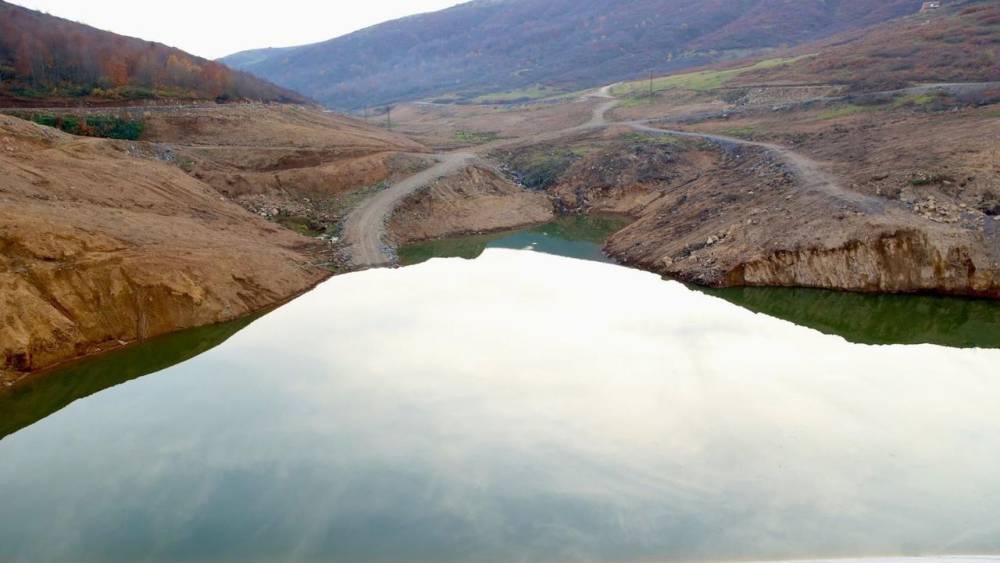 Korgan Barajı’nda su tutumuna başlandı