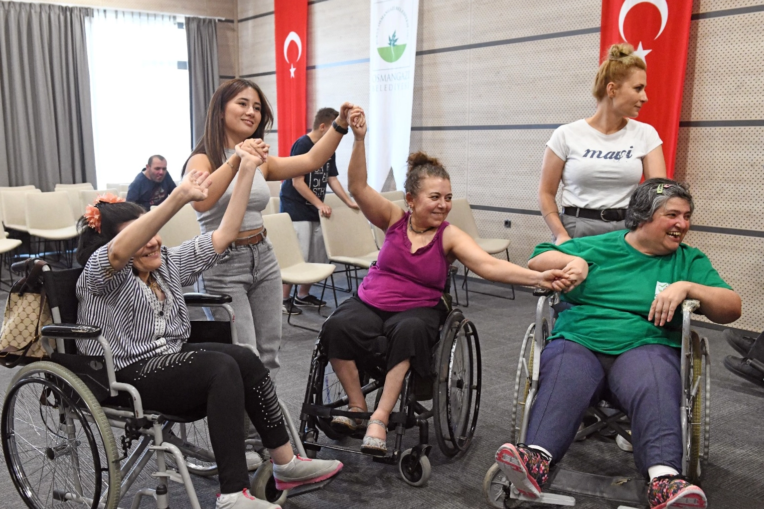 Osmangazi'de Engellilere Sanat ve Müziğin Renkli Dünyası