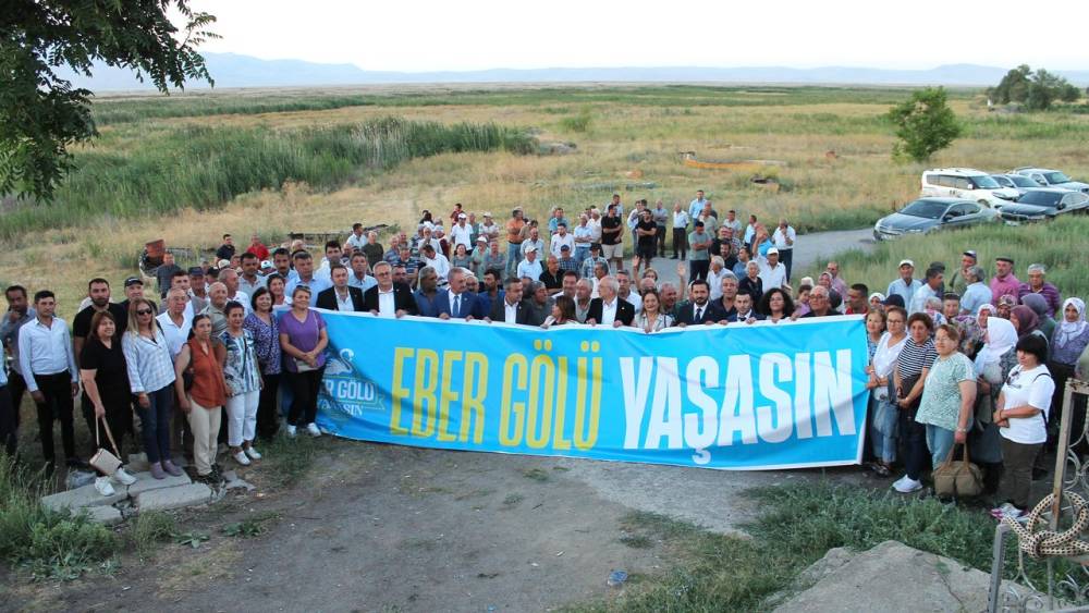 Eber Gölü'nün Kurtarılması İçin Birlik Mesajı