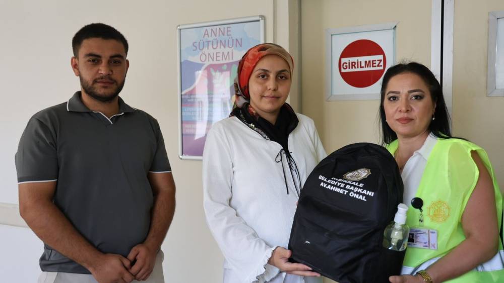 Kırıkkale'de Miniklere Hoş Geldin Hediyesi