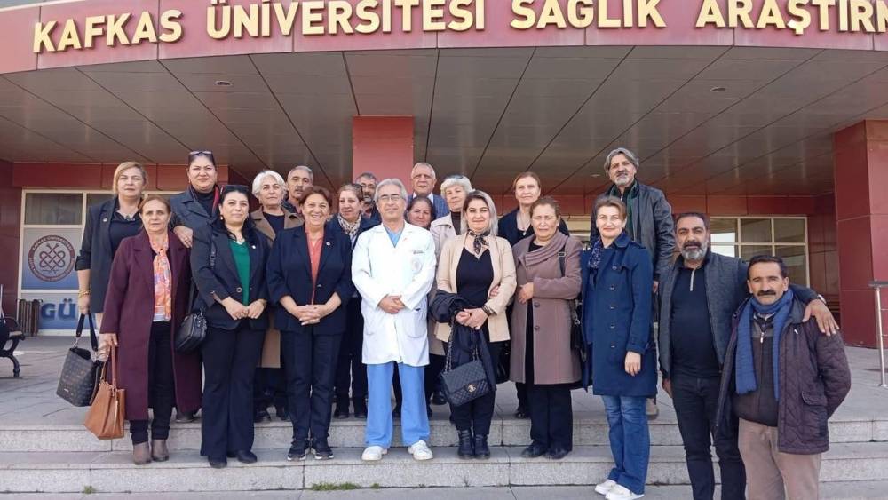Kars CHP'den Prof. Dr. Barlas Sülü’ye hayırlı olsun ziyareti