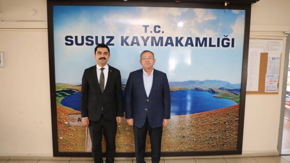 Susuz Kaymakamı'na Vali Ziyareti