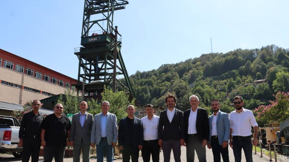 CHP Heyeti TTK Üzülmez'i Ziyaret Etti