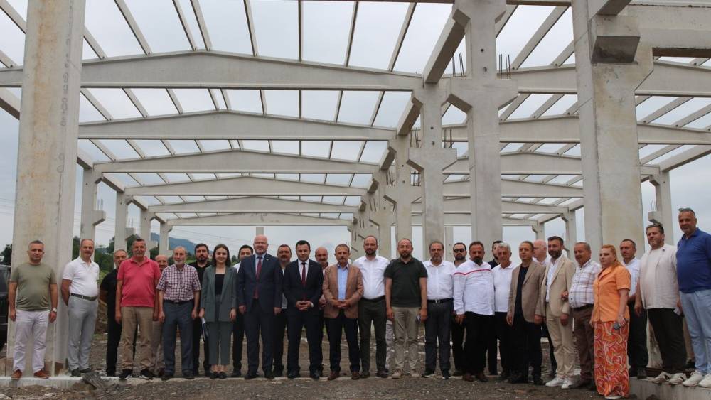 Trabzon'da OSB'de İnceleme Ziyareti