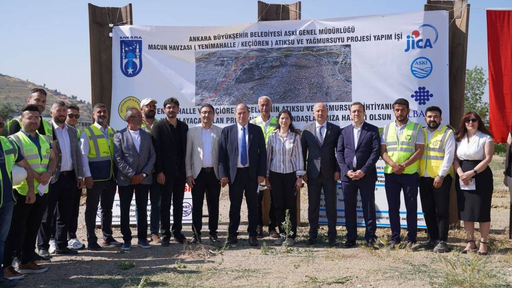 Ankara'nın Çevre Dostu Su Projesi Başladı