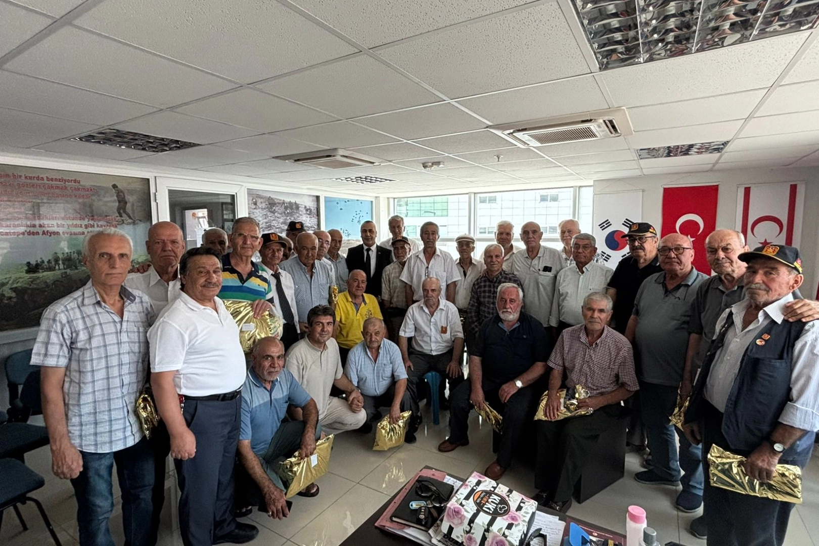 Manisa'da Kıbrıs Gazilerine Anlamlı Ziyaret