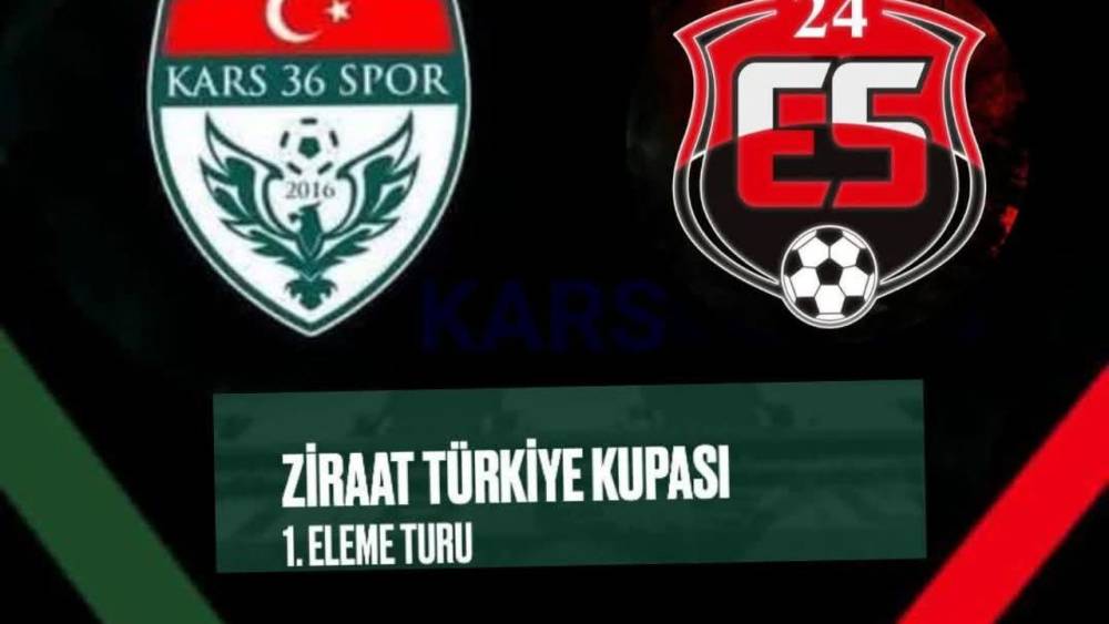 Kars36 Spor'un Türkiye Kupası Macerası Başlıyor
