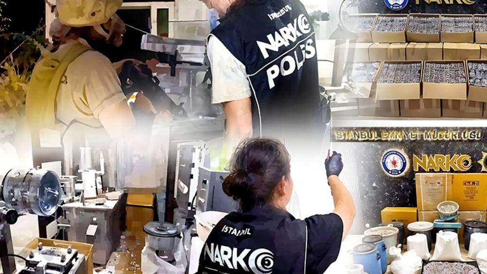 İstanbul ve Kocaeli'nde Dev Uyuşturucu Operasyonu