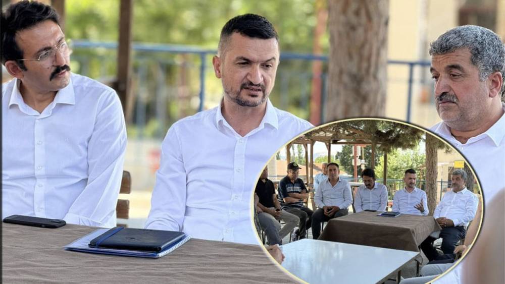 Milletvekili Oğuz, Köylülerle Buluştu