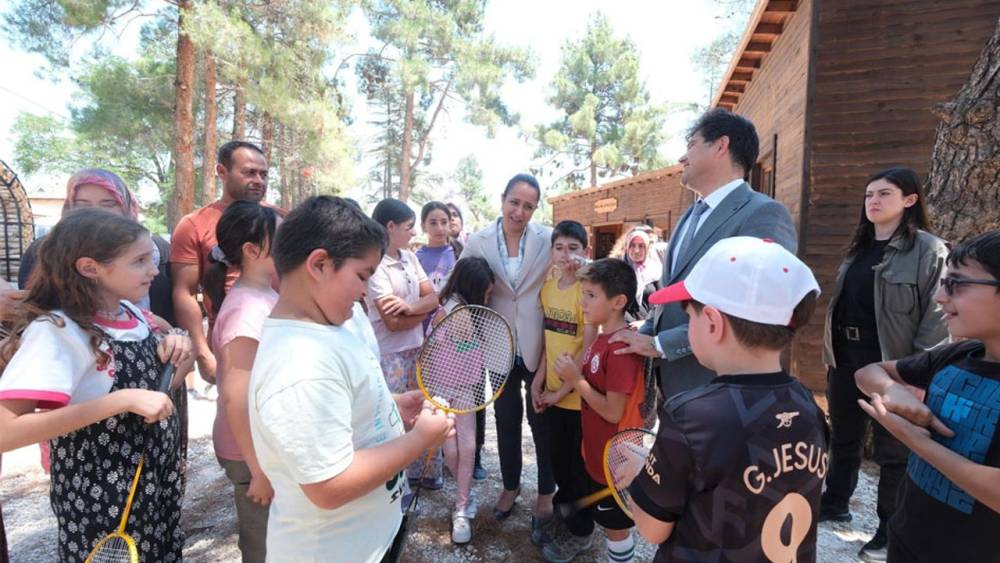 Burdur'da Doğa Okulu ve Lavanta Merkezi Ziyareti