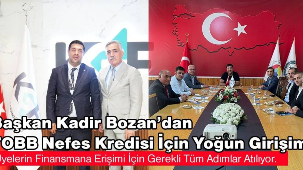Ankara'da KGF İle Kars KOBİ'lerinin Sorunlarına Çözüm