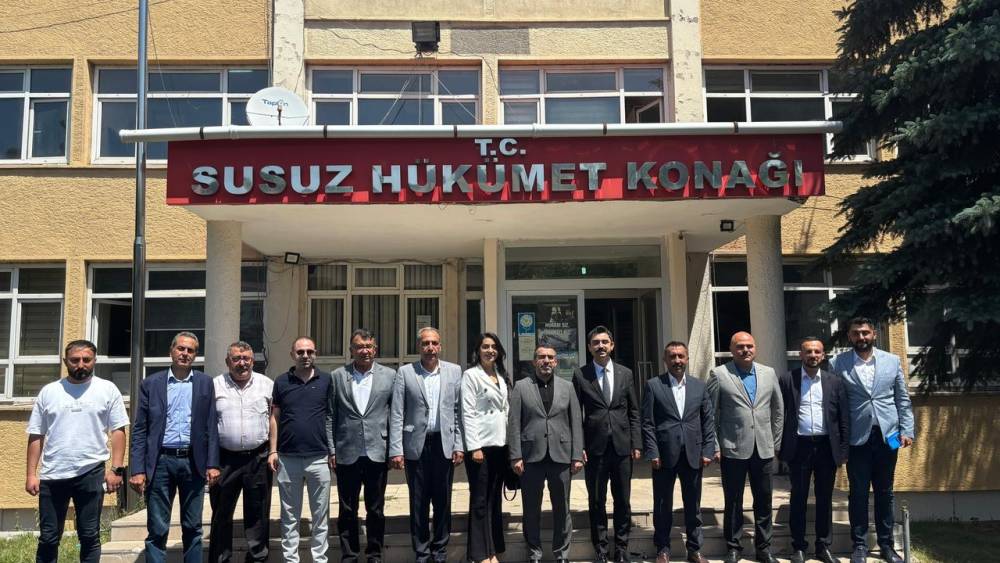 Susuz Kaymakamına Hayırlı Olsun Ziyareti