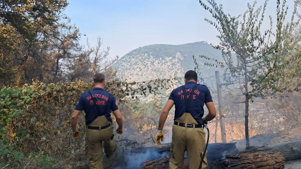Balıkesir'den Bursa Yangınına Destek