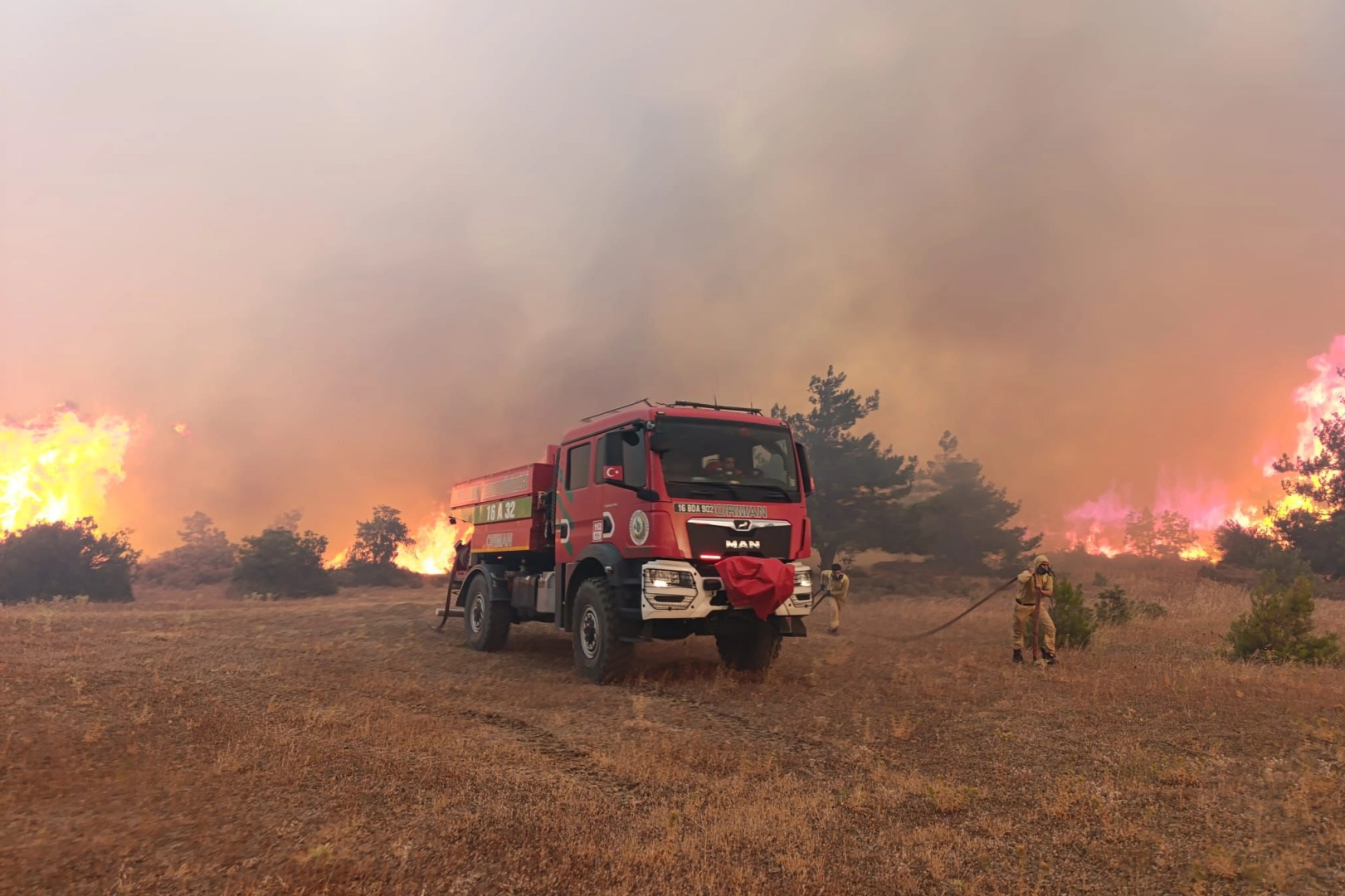 Orman Yangınlarında 7 Kişi Gözaltına Alındı